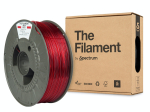 Tarvikud ja tarvikud the filament spectrum  Filaments PET-G caurspidigs sarkans 1kg Filaments  Spectrum PETG-TraRED-1-TF (5905991405320)