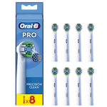 Juuksehooldus Oral-B  Oral-B  Precision Clean Brush Set  EB20RX-8  Heads  For adults  Number of brush heads included 8  White