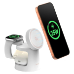 Kaabel SODI  SODI 3-in-1 Wireless Charger with Night Light 25W W108A - White