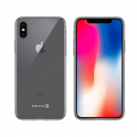 Tagakaaned Evelatus Apple iPhone X Clear Silicone Case 1.5mm TPU Transparent
