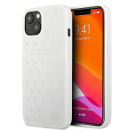 Tagakaaned Mercedes-Benz  Mercedes Silver Stars Pattern Case for iPhone 13 - White