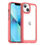 Tagakaaned Hurtel  Outer Space Case iPhone 14 Plus hard cover with a gel frame red