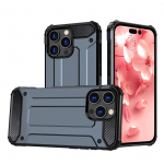Tagakaaned Hurtel Hybrid Armor iPhone 16 Pro Max Case - Blue