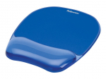 Arvutihiir Fellowes Mouse pad with wrist support CRYSTAL, blue