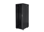 Serverid Lanberg  Rack cabinet 19" free-standing 47U/800x800 (flat pack), black |