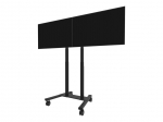 Teleri kinnitus NEOMOUNTS MOVE ADM-875BL2 Screen adapter from 1 to 2 screens - 42-65" - max 40 kg/screen - VESA 100x100-800x400 - lockable (excl. lock) - su