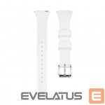 Rihm Connect 20mm T-buckle Silicone Loop Watch Strap (130mm M/L) White