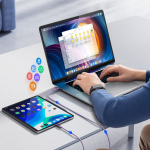 Kaabel Orico  Orico CDX 60W 3A Power Delivery USB-C - USB-C 1m Cable - Purple