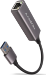 Muu arvutitarvik Axagon AXAGON ADE-TR Gigabit Ethernet 10/100/1000 Adapter - USB 3.1 Typ A Titangrau