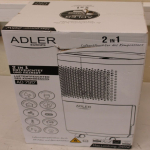 &Otilde;hupuhasti Adler  SALE OUT.  AD 7917 Air Dehumidifier, 200 W, Free standing, White |  | Air Dehumidifier | AD 7917 | Power 200 W | Suitable for rooms up to 60 m&sup3; | Water tank capacity 2.2 L | White | DAMAGED PACKAGING