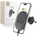 Automaatne hoidja Tech-Protect Tech-Protect MM15W-V1 Car Phone Holder with MagSafe 15W Inductive Charger for Air Vent - Black
