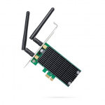 &Uuml;leminek TP-Link  Archer T4E, Dual Band PCI Express Adapter 2.4GHz/5GHz, 802.11ac, 300+867 Mbps, 2xDetachable antennas