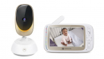 Muud v&auml;ikesed kodumasinad Motorola Wi-Fi Video Baby Monitor with Mood Light VM85 CONNECT 5.0" White/Gold