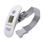 Kaalud Adler  | Travel Luggage Scale | AD 8189 | Maximum weight (capacity) 40 kg | Accuracy 100 g | White