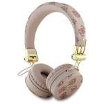 Adaptrid Guess  Guess Bluetooth ENC GUBH70EPOSMW Brown/Brown Peony Script Round Shape Headphones