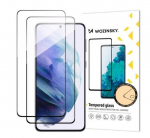 Kaitseklaasid Wozinsky Samsung 2x Full Glue Tempered Glass Samsung Galaxy S23 9H Full Screen Tempered Glass with Black Frame Black