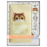 Muud kaubad Nimmy  Nimmy Big Eyed Pet 2.0 Cat 2-in-1 Notebook + Pen Set - Beige