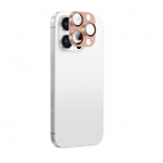 Kaitseklaasid AmazingThing  AmazingThing Aviation-Grade Alloy Tempered Glass Lens for iPhone 16 Pro / 16 Pro Max Camera Lens - Rose Gold