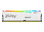 Operatiivm&auml;lu DDR4 Kingston KF564C32BWEA-32 32GB 6400MT/s DDR5 CL32 DIMM FURY Beast White RGB EXPO |
