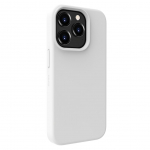 Tagakaaned Evelatus Apple iPhone 15 Pro Premium Soft Touch Silicone Case White