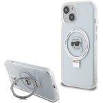 Tagakaaned Karl Lagerfeld  Karl Lagerfeld KLHMP15SHMRSKHH iPhone 15 6.1" white/white hardcase Ring Stand Karl Head MagSafe