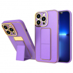 Tagakaaned Hurtel  New Kickstand Case case for iPhone 13 Pro Max with stand purple
