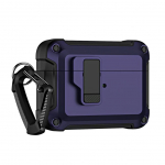 Tagakaaned Hurtel  Airpods 4 Pro Armor Case with Carabiner - Purple