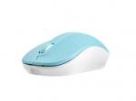 Arvutihiir Natec Mouse, Toucan, Wireless, 1600 DPI, Optical, Blue/White
