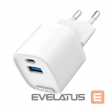 Muu telefoni lisavarustus Evelatus Evelatus QuickVolt Adapter 20W EU-WH White
