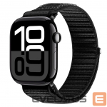 Rihm Dux Ducis Apple&nbsp;Watch&nbsp;42/44/45/46/49MM YE Nylon Braided Loop Wrist Strap Black