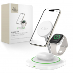 Muud kaubad Tech-Protect Tech-Protect QI15W-A46 3in1 Magnetic MagSafe Inductive Charger - White