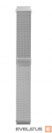 Rihm Tactical 20mm Loop Magnetic Stainless Steel and Watch Band Silver