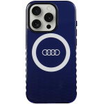 Tagakaaned Audi  Audi IML Big Logo MagSafe case for iPhone 15 Pro - blue