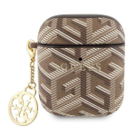 Tagakaaned Guess  Guess GUA2PGCE4CW case for AirPods 1/2 - brown GCube Charm