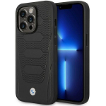 Tagakaaned BMW  Case BMW BMHMP14L22RPSK iPhone 14 Pro 6.1" black/black Leather Seats Pattern MagSafe