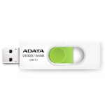 M&auml;lupulk ADATA MEMORY DRIVE FLASH USB3.1 64GB/WHITE AUV320-64G-RWHGN