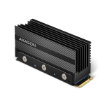 Muu arvutitarvik Axagon Passive aluminum heatsink for single-sided and double-sided M.2 SSD disks, size 2280, height 36 mm | CLR-M2XL