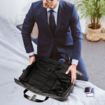 Kotid ja portfellid Wozinsky Wozinsky Premium Suit Travel Bag with Wet Pocket (45L) - Black