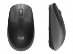 Arvutihiir Logitech Full size Mouse M190 Wireless, Charcoal, USB