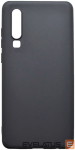 Tagakaaned Evelatus Huawei P30 Nano Silicone Case Soft Touch TPU Black