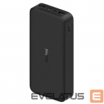 V&auml;line aku Xiaomi  Redmi Fast Charge 18W Power bank 20000mAh Black