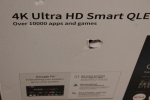 Televiisorid Sharp SALE OUT. 50HP6265E 50" (126cm) QLED 4K Ultra HD Google TV, Dolby Vision, Dolby Atmos, Central Stand | 50HP6265E | 50 | Smart TV | Google TV | UHD | Black | DAMAGED PACKAGING