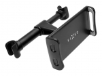 Tagakaaned fixed Universal tablets holder | Tab Passenger | Holder | For tablets of size 7-13" | Black