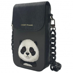 V&auml;line aku Nimmy  Phone case wallet handbag 3-in-1 Set Nimmy Big Eyed Pet 2.0 panda black