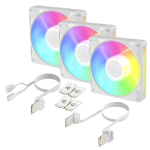 Jahutid Arctic  CASE FAN 140MM BIONIX P14 ARGB/3-PACK WHT ACFAN00342A