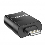 Kaabel Hoco Adapter OTG USB A to Lightning Hoco UA17 black