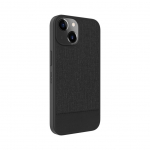 Tagakaaned Evelatus Apple iPhone 15 Plactic Leather Magsafe Back Cover Black