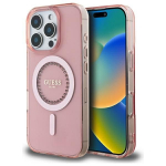 Muu telefoni lisavarustus Guess  Guess IML Rhinestones MagSafe iPhone 16 Pro Case - Pink