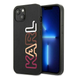 Tagakaaned Karl Lagerfeld  Karl Lagerfeld KLHCP13SPCOBK iPhone 13 mini 5.4 "black / black hardcase Multipink Brand