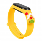 Tagakaaned Hurtel  Strap Xmas for Xiaomi Mi Band 5 / 6 Christmas Silicone Strap Bracelet with House - Yellow